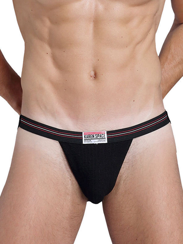 Men's Sexy Low-Rise Butt-Baring Double-Strap Thong
