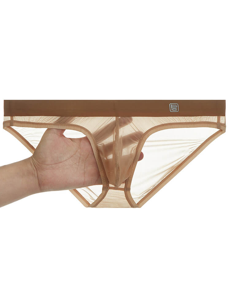 Men's Sexy Ultra-Thin Sheer Breathable Briefs