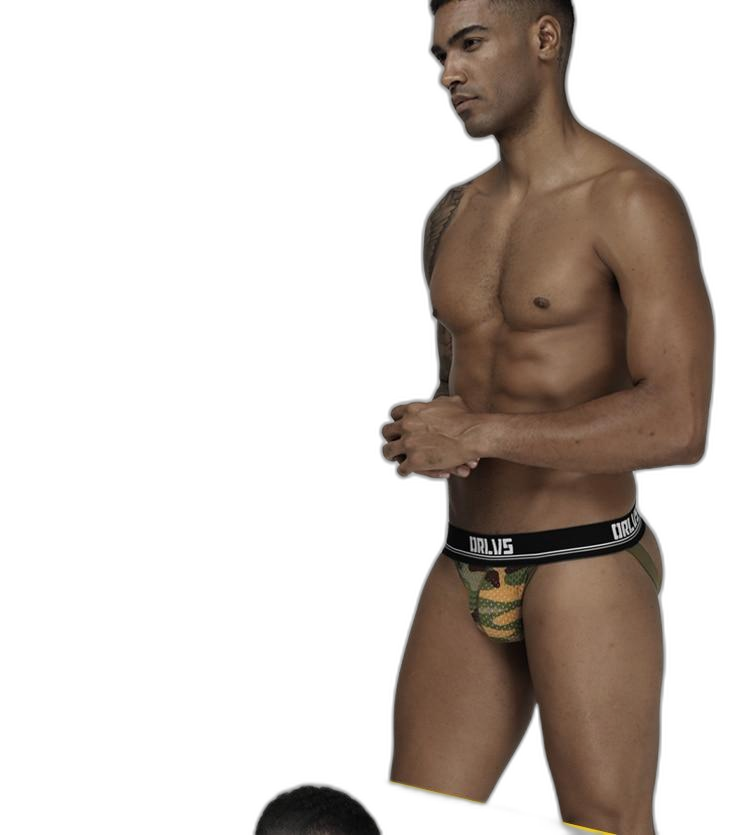 ORLVS Camouflage Mesh Jockstrap (3 Pack)