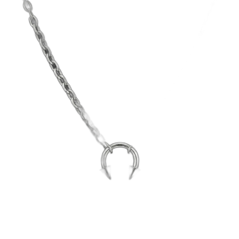 Double Spike Necklace