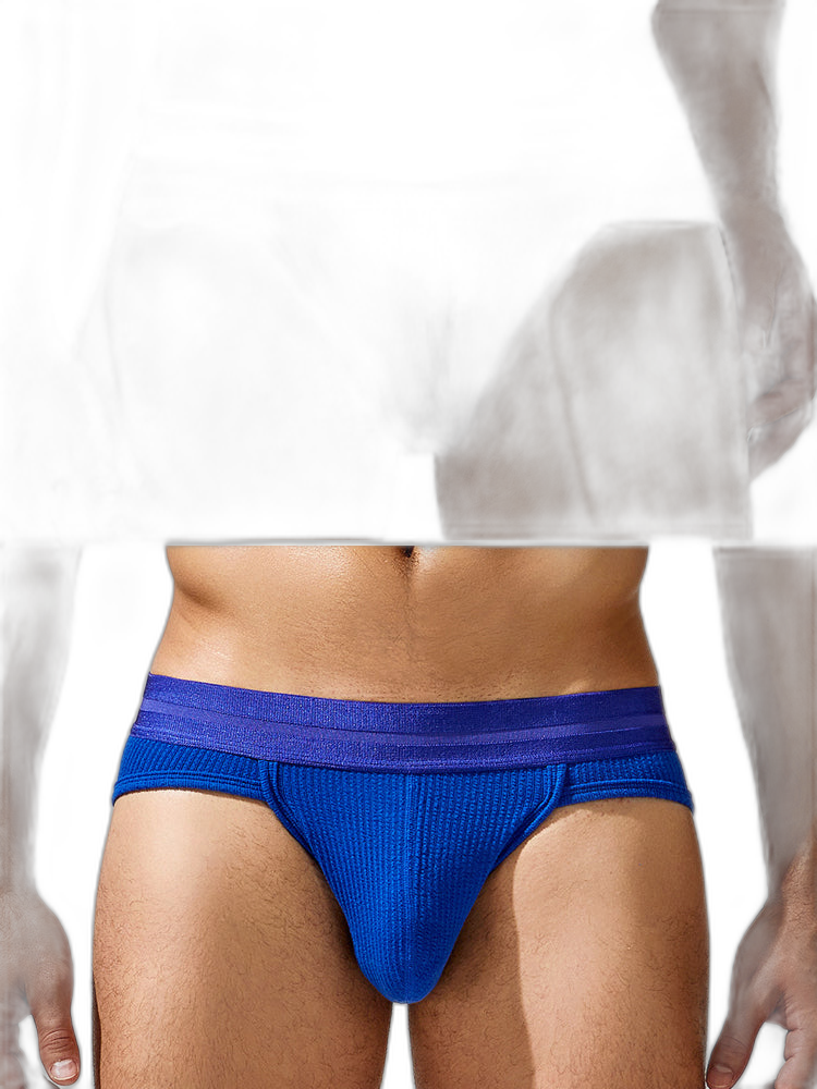 Sexy Spliced Color Briefs For Men