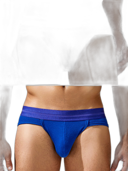 Sexy Spliced Color Briefs For Men