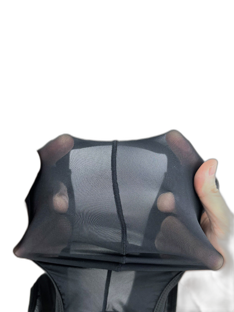 2 Pack Men's Large Pouch Semi-Transparent Sexy Bikini