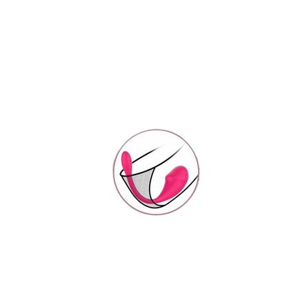 Sperm - App Controlled G-Spot Vibrator - Wearable Panty Toy for Couples