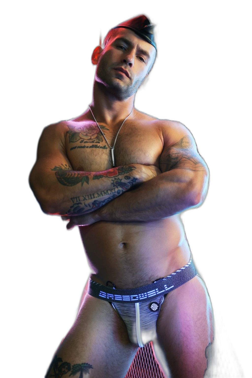 Breedwell Cockpit Jockstrap Heather Grey