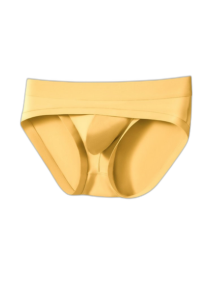 2 Pack Men's Ultra-Soft Fabric Stretch Fit Supportive Pouch Breathable Briefs