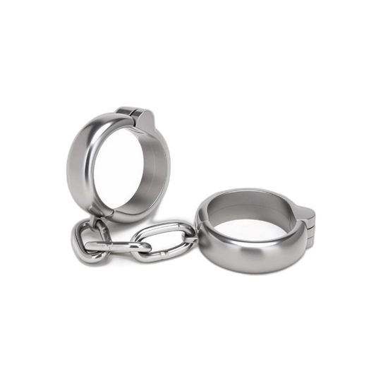 Prowler RED Heavy Duty Hand Cuffs Silver