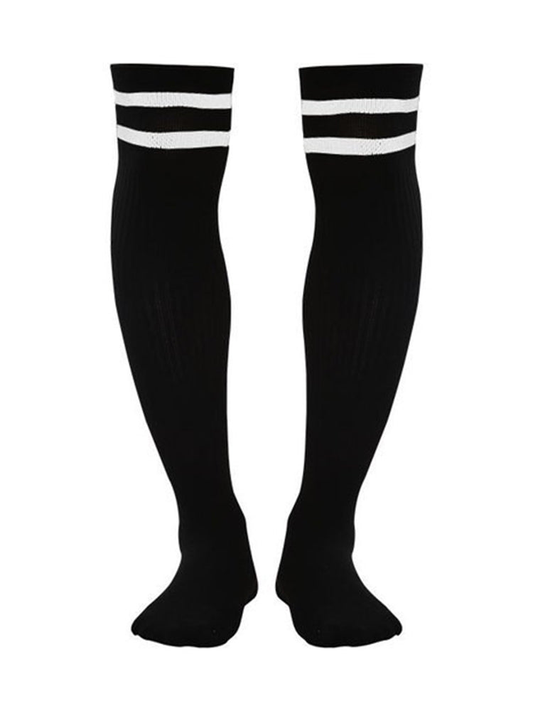Men's Long Sports Socks - Blue