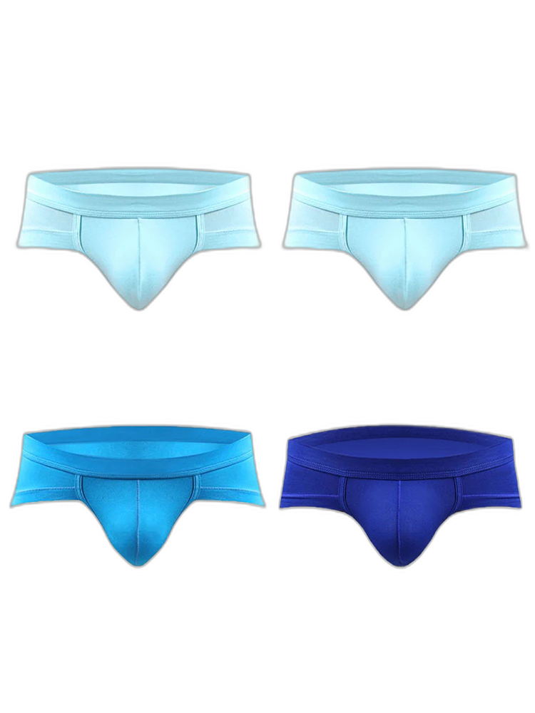 4 Pack Modal Soft Breathable Support Pouch Underwear