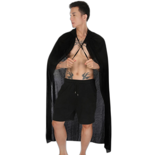 Kinky Evening Sheer Cape Costume