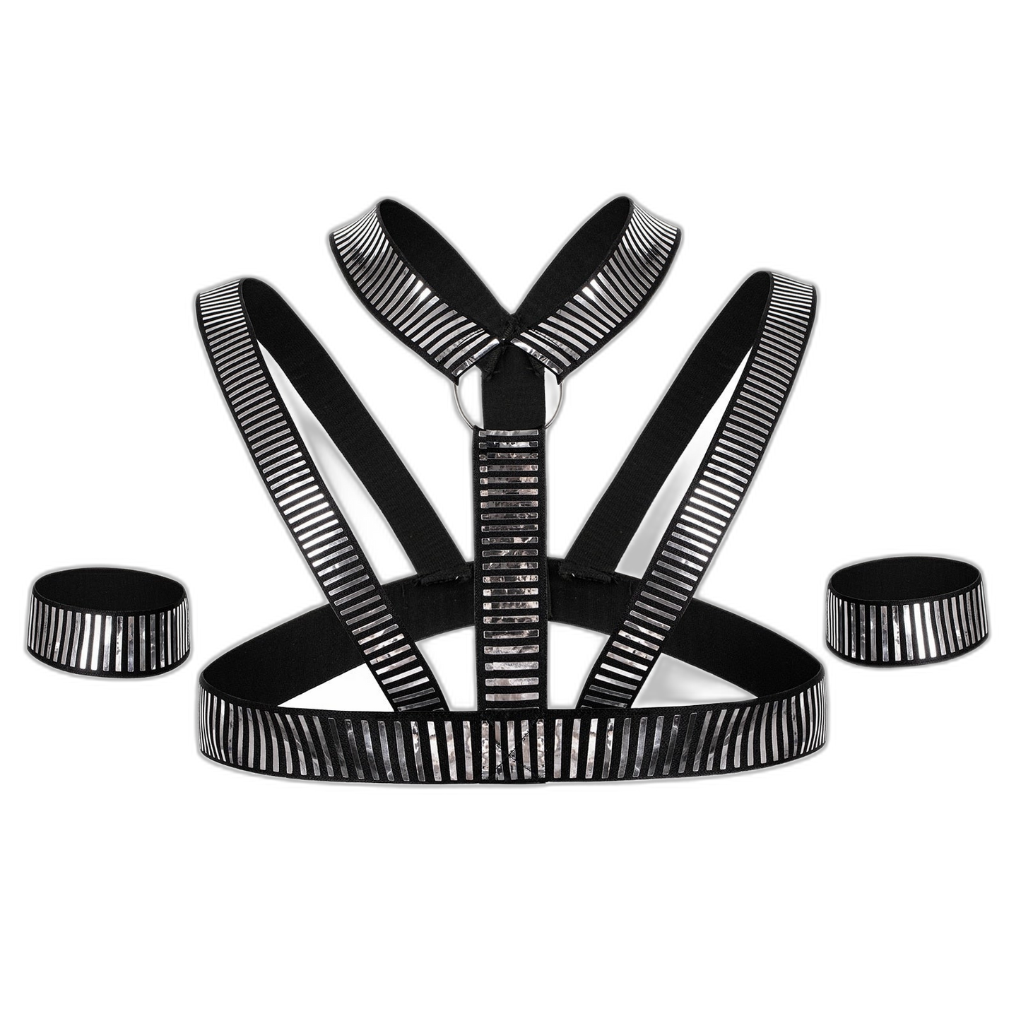 Silver Slave Daddy Harness