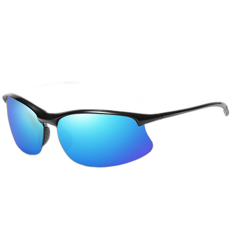 Semi Rimless Sports Polarised Sunglasses