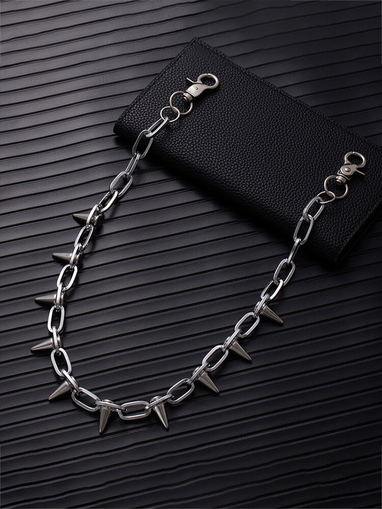 Punk-Style Personalized Rivets Metal Pants Chain