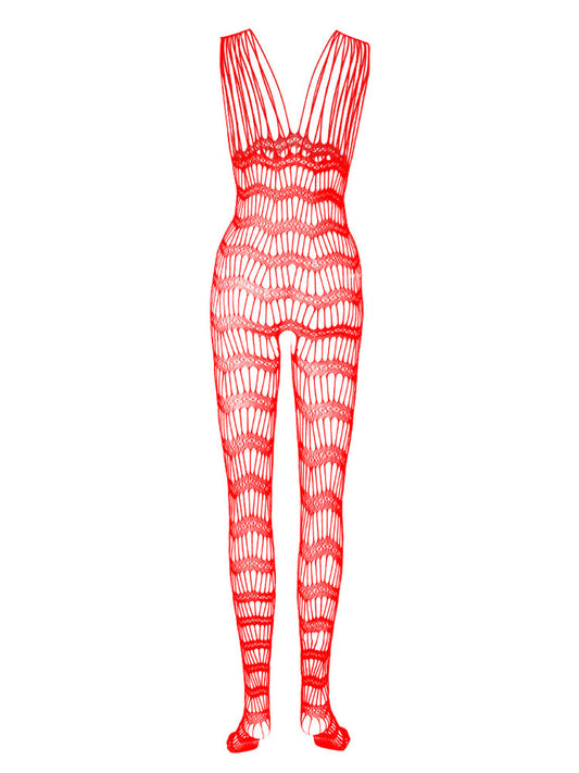 Men's Elastic Pantyhose Bodysuit