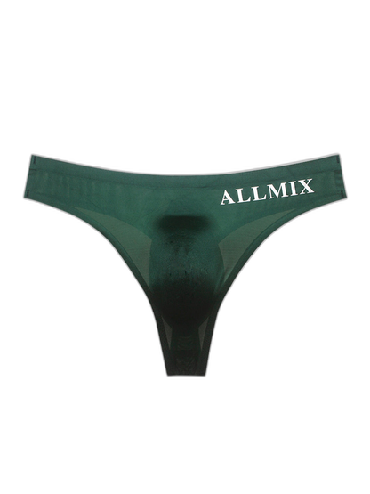 4 Pack ALLMIX Men's Sexy Seamless T-back Thongs