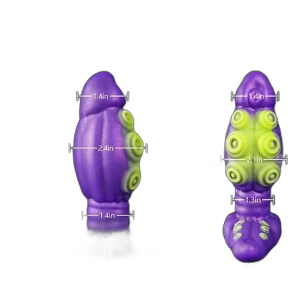 Marcus - 6 Inch Fantasy Tentacle Anal Plug - Silicone Monster Toy