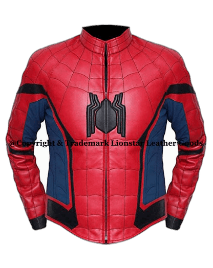 LionStar Spider Real Leather Spiderman Jacket