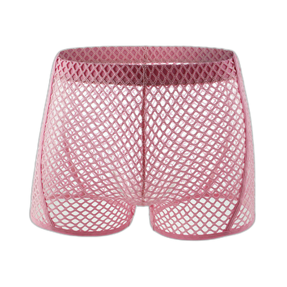 Mesh Fishnet High Shorts