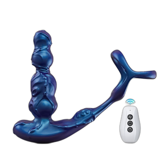 Nero - Rotating Prostate Massage with Cock Ring - Remote Control Toy