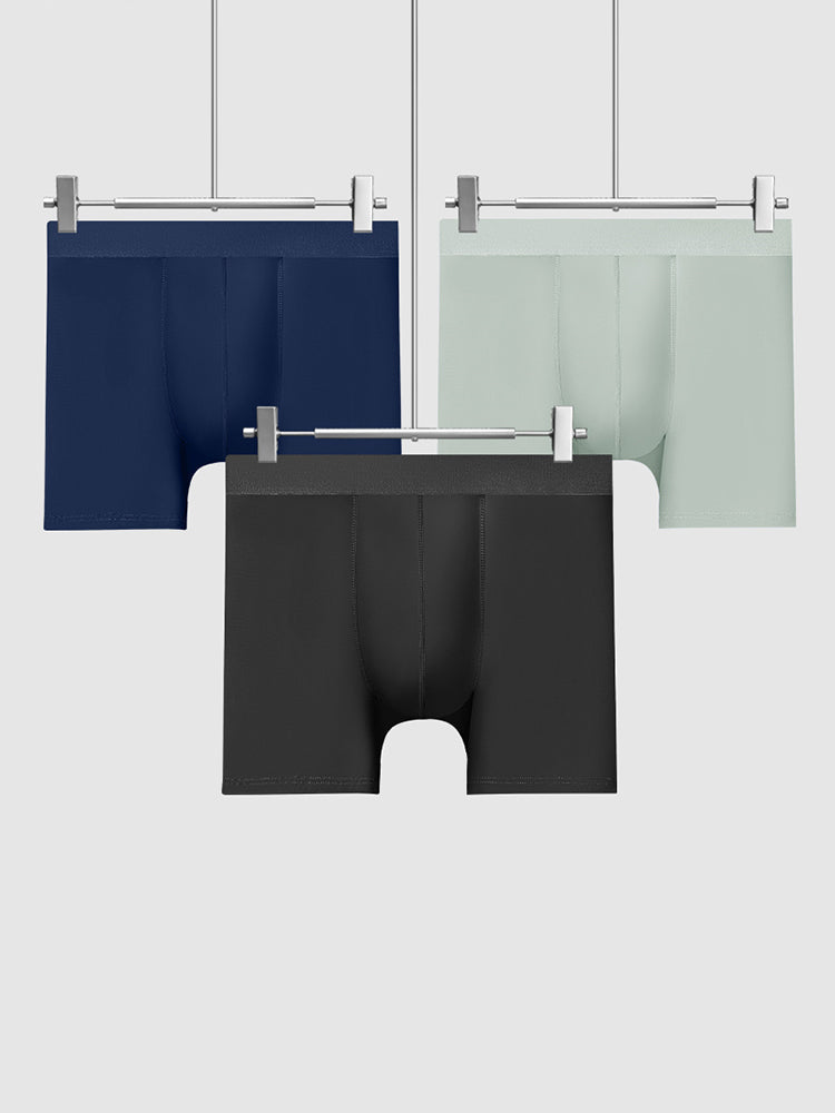 3 Pcs Breathable Sports Boxers Briefs