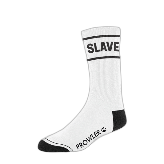 Prowler RED Slave Socks White Black
