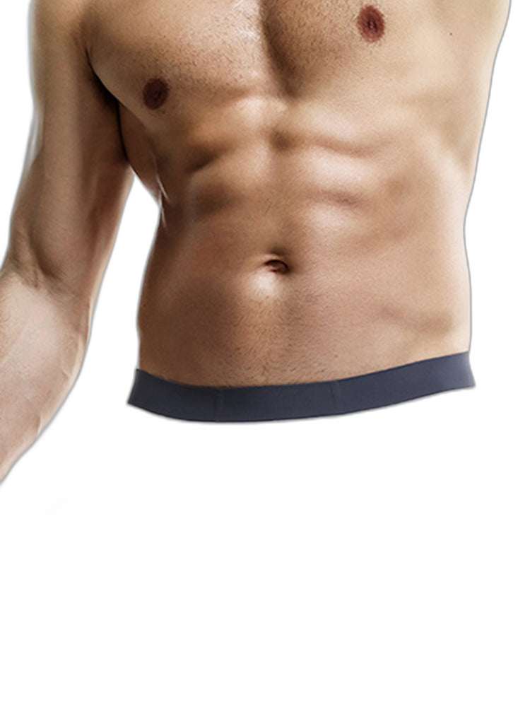 3 Pack Ice Silk Seamless Ultra-thin Men's Trunks