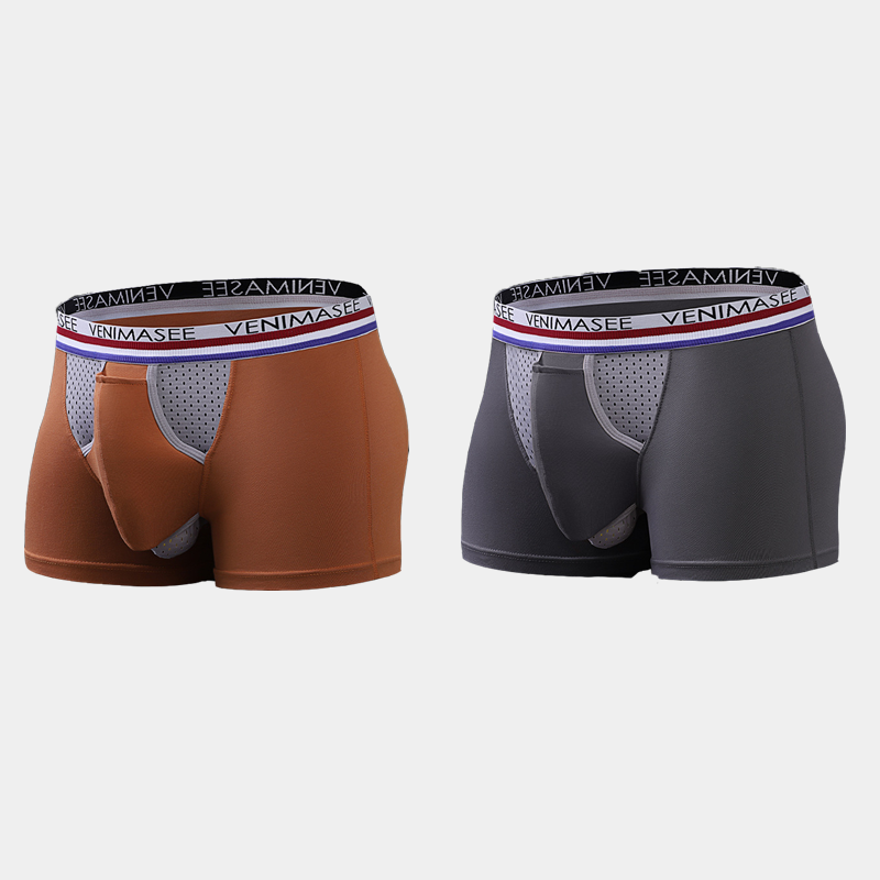 Men's Multi-function Up-pouch Boxer Briefs