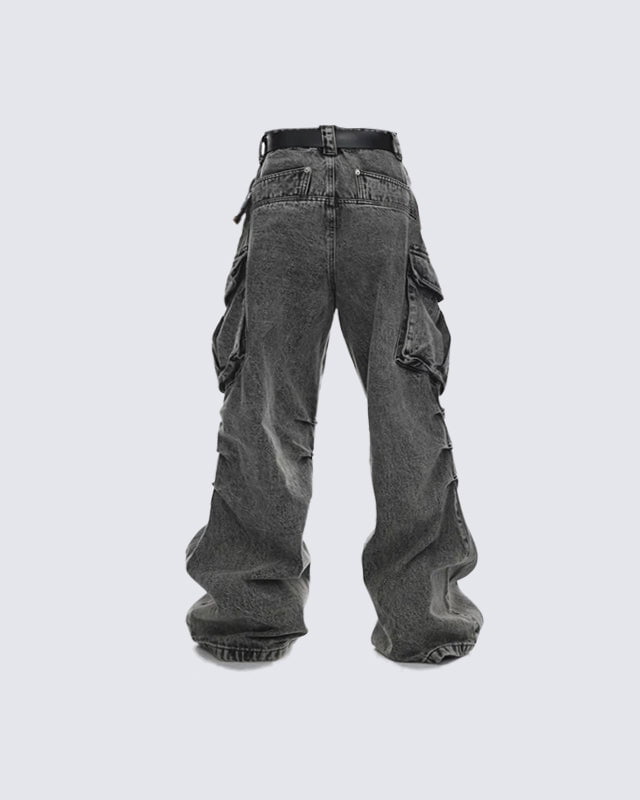 Stackable Multi-Pocket Cargo Pants