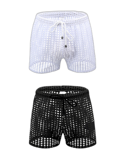 2 Pack Men's Breathable Mesh Odor-Control Seamless Comfort Midway Briefs