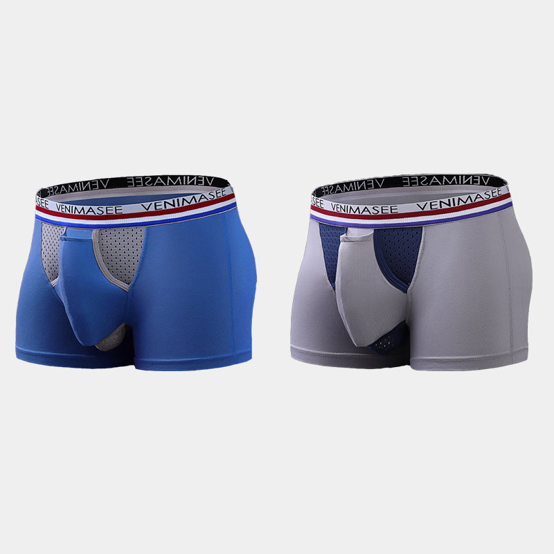 Men's Multi-function Up-pouch Boxer Briefs