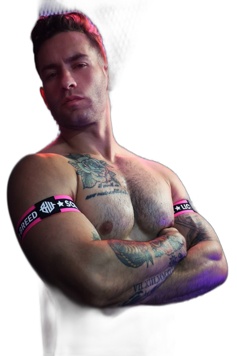 Breedwell Snax Armbands Neon Pink