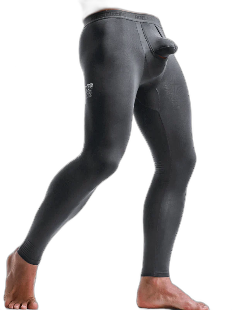 Men's Mid-Weight Wicking Thermal Bottoms