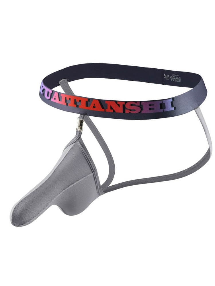 Men's Lock Removable Elephant Nose Thongs