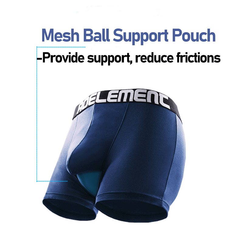 Aoelemen 2 Pack Modal Stretch Separate Pouch Boxer Briefs