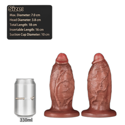 General – Extra Thick Realistic Dildo – Extreme Dildo in 5 Sizes
