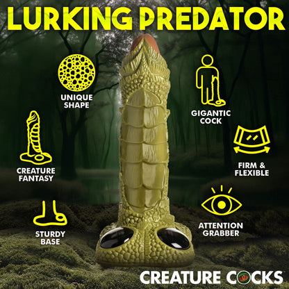 Giant Scaly Swamp Monster 3 Foot Giant Dildo
