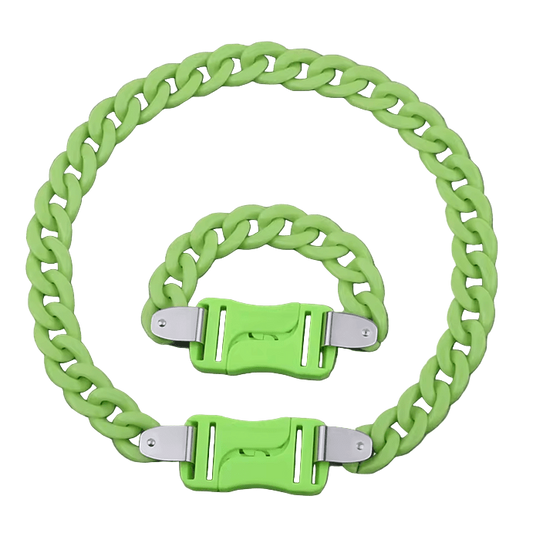 Acrylic Chain Green