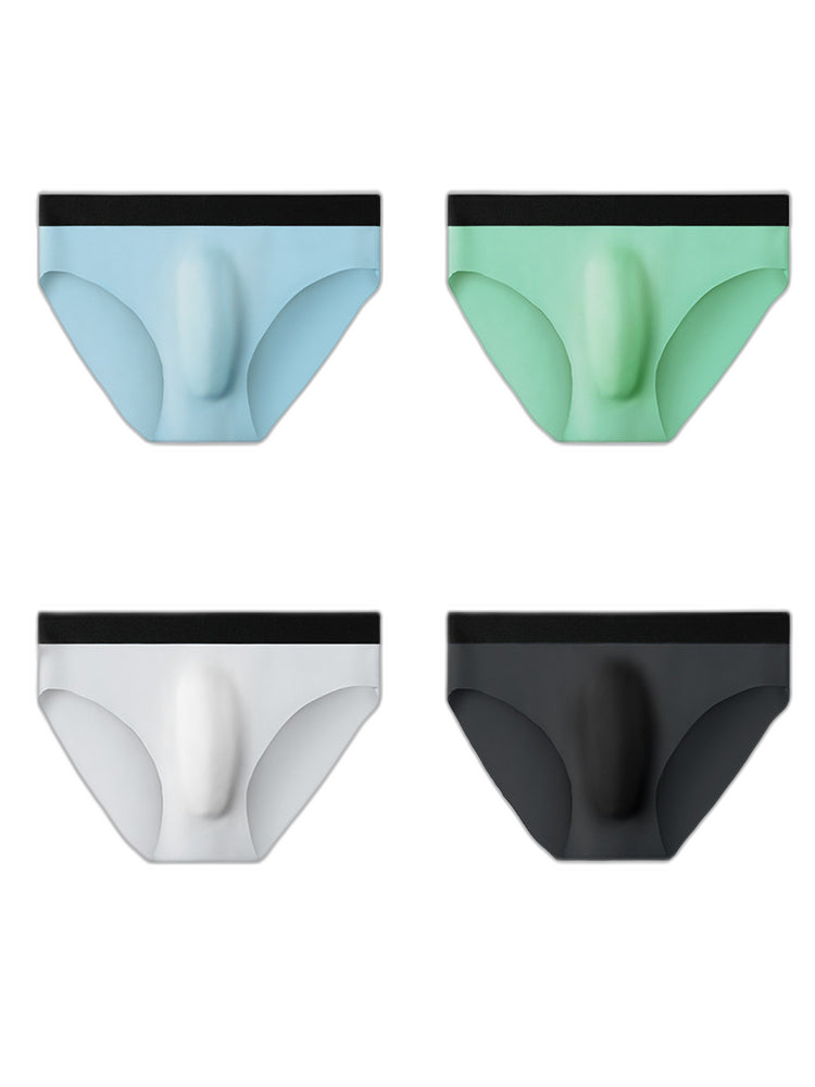 7 Pack Ball Support Seamless Men's Briefs