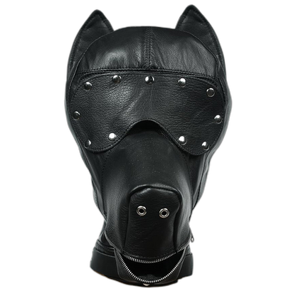 ruff GEAR FIDO Leather Dog Hood