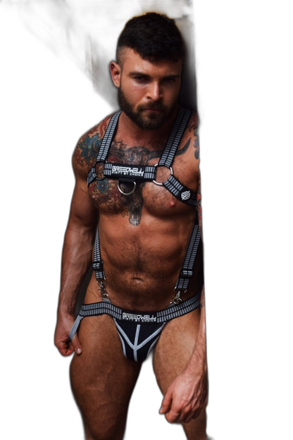 Breedwell Hybred Body Harness Heather Grey