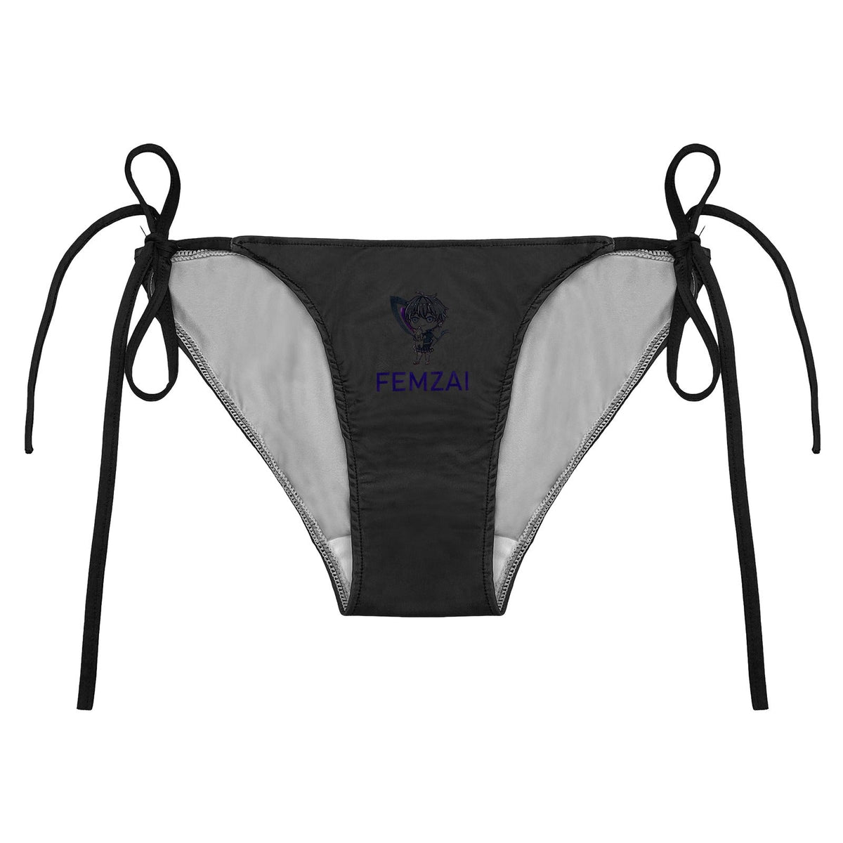 Femzai® Femboy Liv Bikini Set (Black)