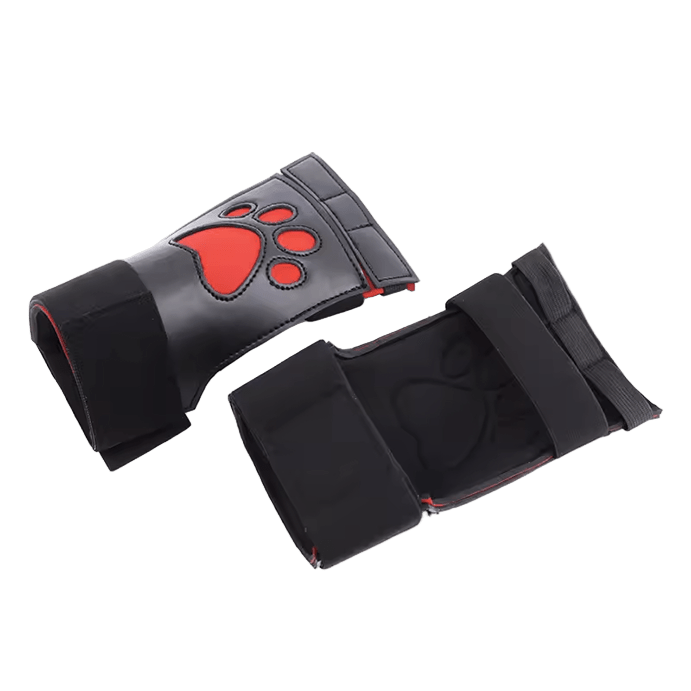 Paw Gloves Red