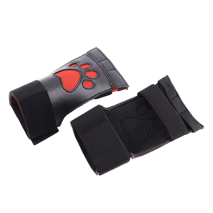 Paw Gloves Red