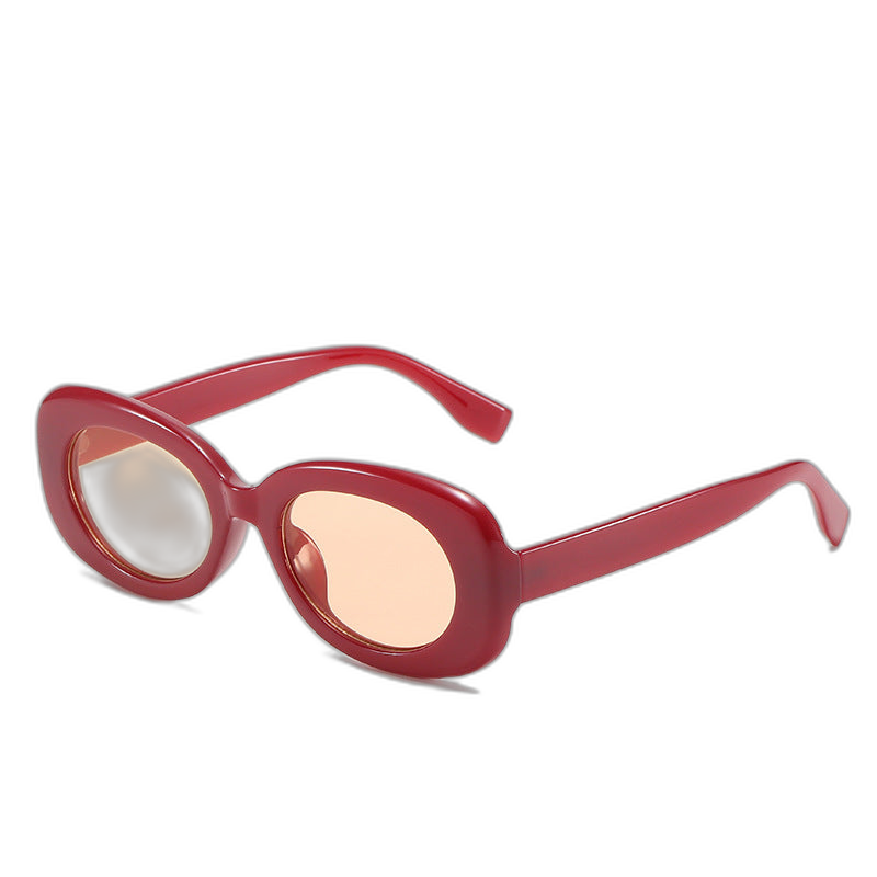 Retro Oval Sunglasses