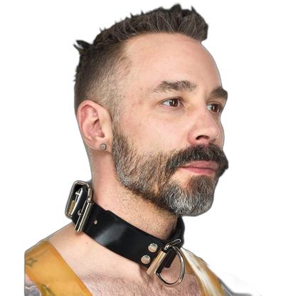 Vilain Garçon Heavy Rubber Choker Collar