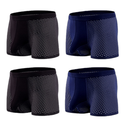 4 Pack Breathable Mesh Ball Pouch Underwear