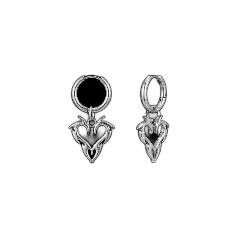 Barb Heart Hoops
