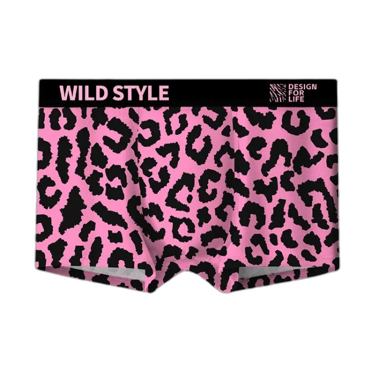 Jungle Heat Leopard Print Men's Underwear