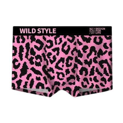 Jungle Heat Leopard Print Men's Underwear