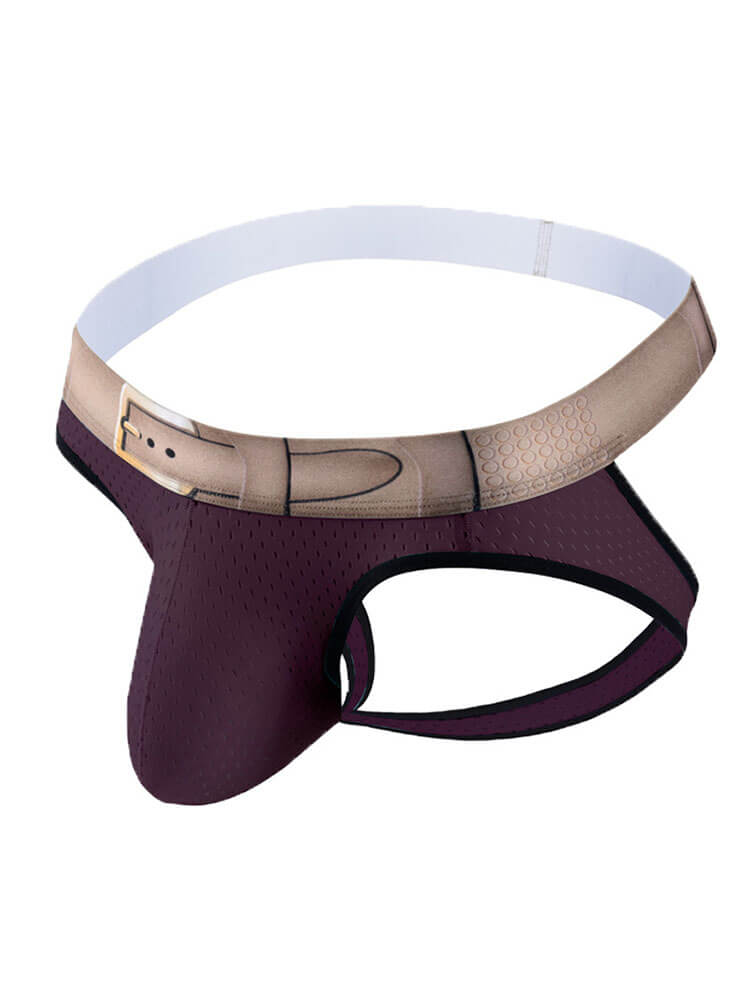 Men's Wide Waist Elastic Hip Lifting Thong